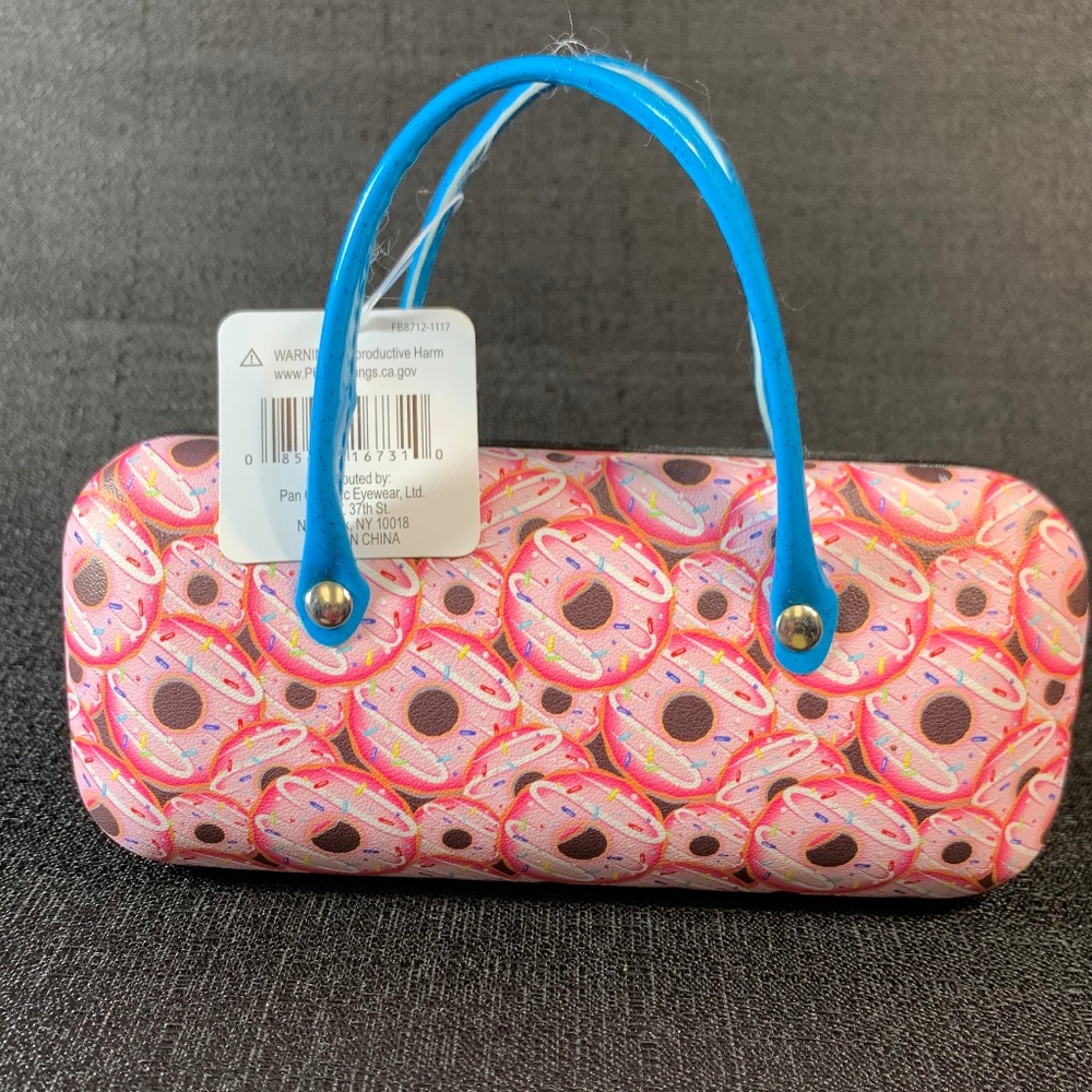 Doughnuts Eyeglasses Hard case with Strap